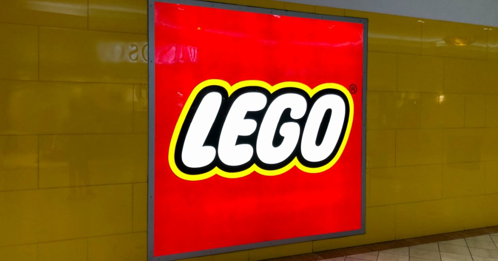 lego logo sign