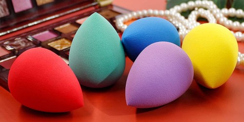 *HOT* Makeup Sponge 5-Pack Only $3.49 Shipped on Amazon | Thousands of 5-Star Reviews