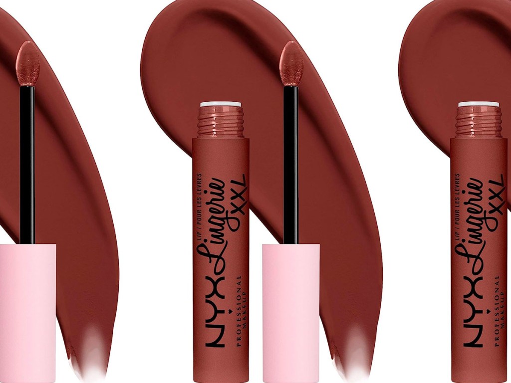 warm nude colored nxy lipstick 