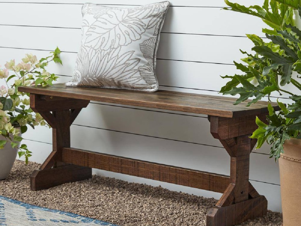 Backyard Discovery Garden Farmhouse Bench