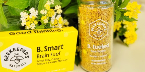 Beekeeper’s Naturals Bee Pollen Supplement $17 Shipped on Amazon (Mood Booster & Promotes Brain Health!)