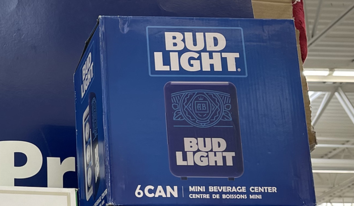 Bud Light mini fridge