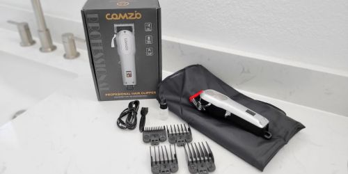 Rechargeable Hair Clippers Only $18 Shipped on Amazon | Great for At Home Haircuts & Beard Trims