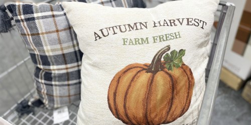 Costco Fall Home Decor Now Available | Throw Pillows, Doormats, & More