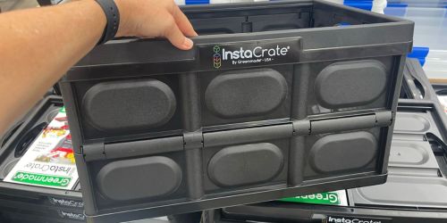 InstaCrate Collapsible Storage Crates Only $6.99 at Costco (Reg. $9)