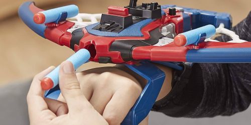 Spider-Man Spiderbolt NERF Blaster & Mask Only $14 on Walmart.com