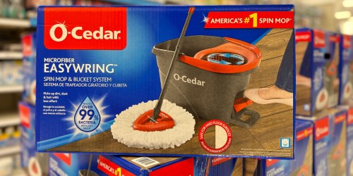 Buy O-Cedar Spin Mop & Bucket + Refills = FREE $15 Target Gift Card