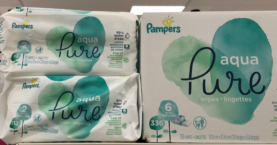 Pampers Aqua Pure Wipes