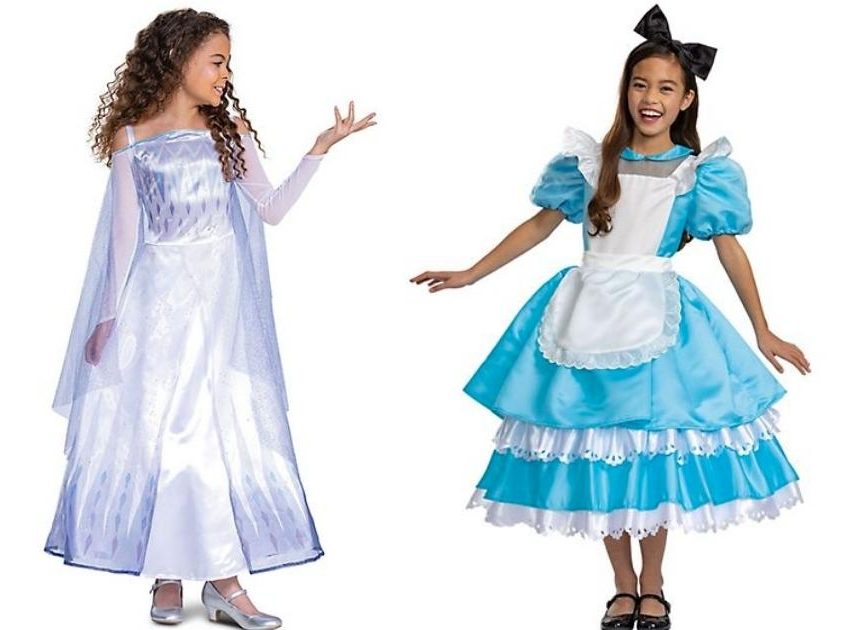 Disguise Disney Queen Elsa and Alice Costumes