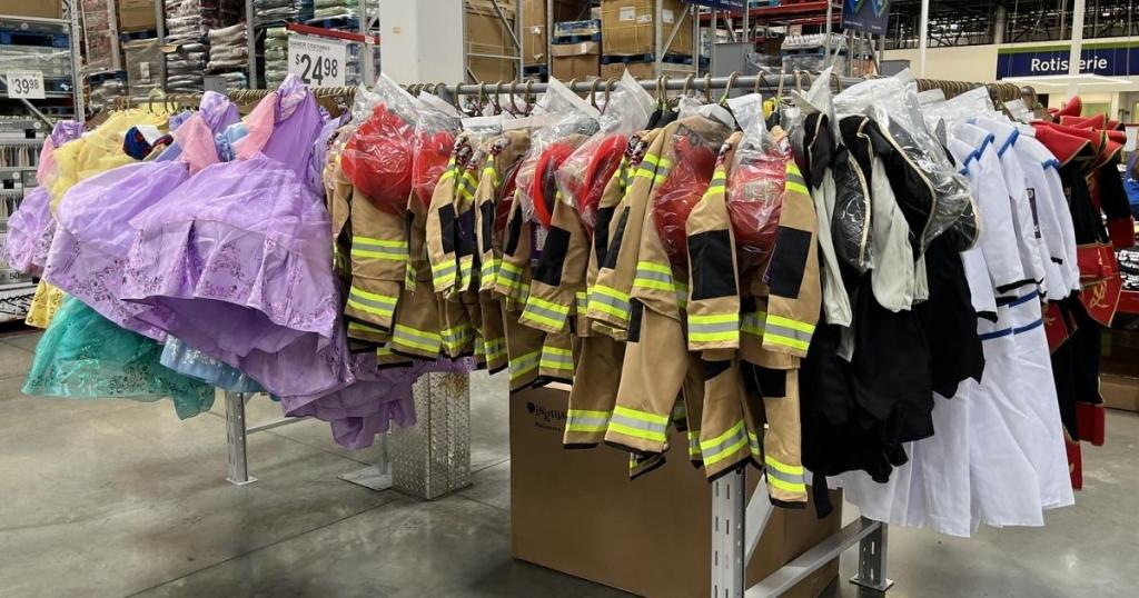 sam's club halloween costumes in store