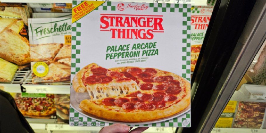 NEW Stranger Things Surfer Boy Pizzas Spotted at Walmart