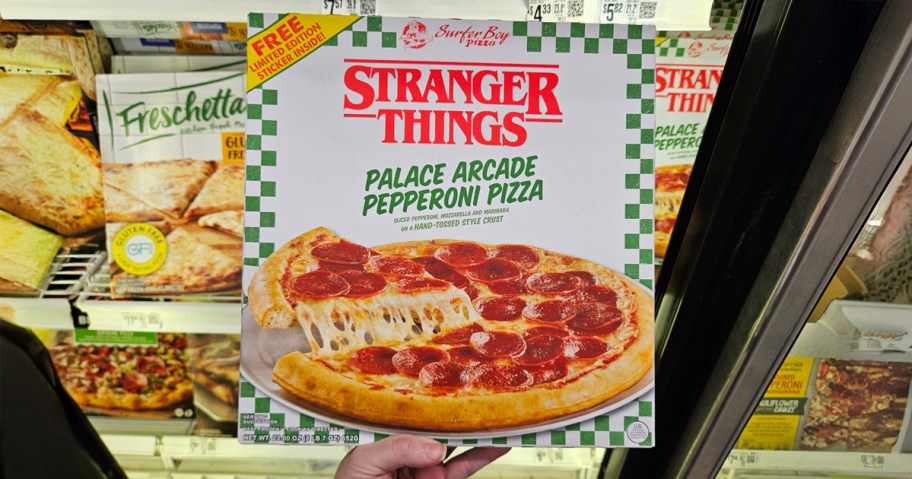 Stranger Things Palace Arcade Pepperoni Pizza
