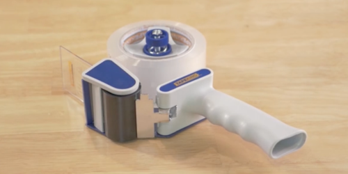Packing Tape Dispenser + Bonus Roll of Tape Only $6.50 on Amazon (Regularly $30)