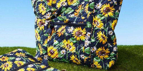 NEW Vera Bradley Sunflowers Patterns Now Available (+ Score 15% Off & Free Shipping!)