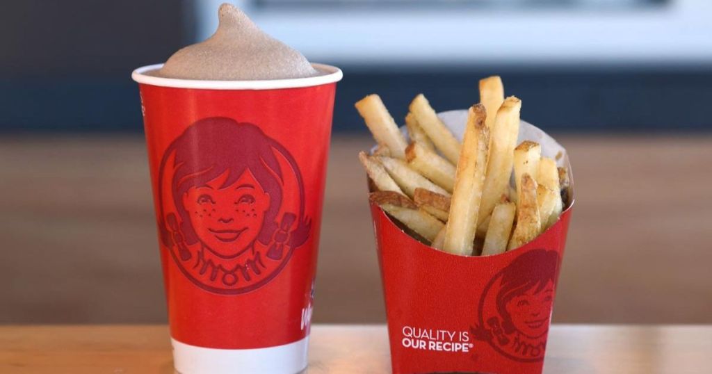 Wendy's Fries and Frosty