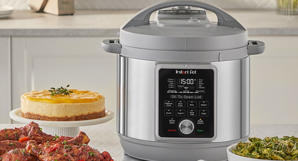 silver instant pot