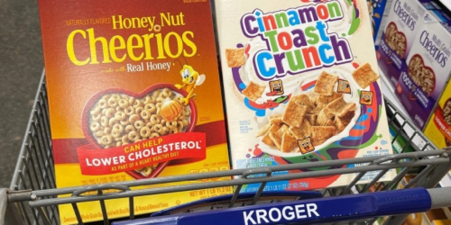 Best Kroger Deals This Week | Buy 2, Get 3 Free Cereal + Easy Savings on Household Essentials