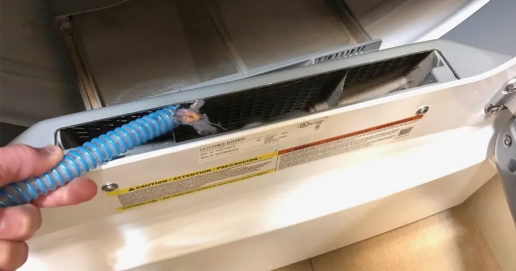 lint lizard in dryer