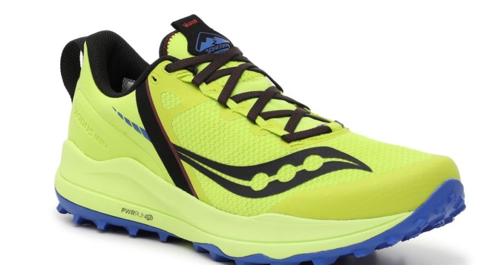 Saucony Men's Xodus Ultra Trail Shoe Yellow