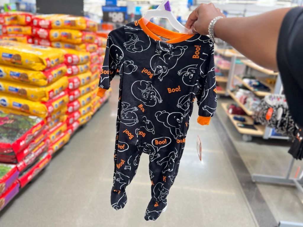 Casper the Friendly Ghost Toddler Pajama Sleeper at Walmart