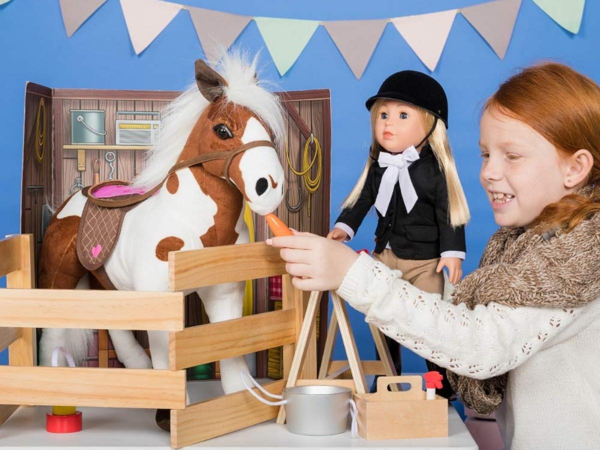 Adora Amazing World Plush Horse Playset