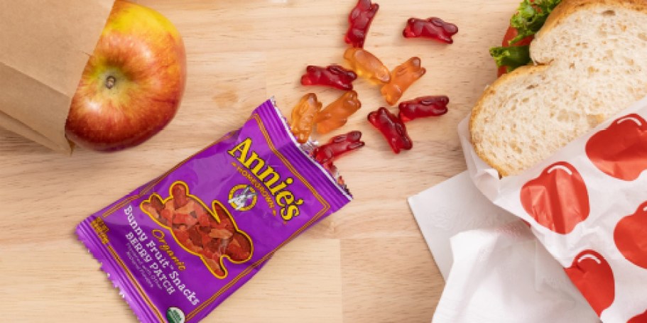 Annie’s Organic Fruit Snacks 10-Count Pack Only $2.58 Shipped on Amazon (Regularly $4)