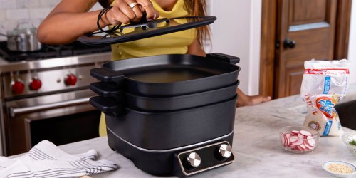 Bella 5-Quart Electric Skillet w/ 3 Stackable Pans Only $59.99 Shipped on BestBuy.com (Reg. $180)