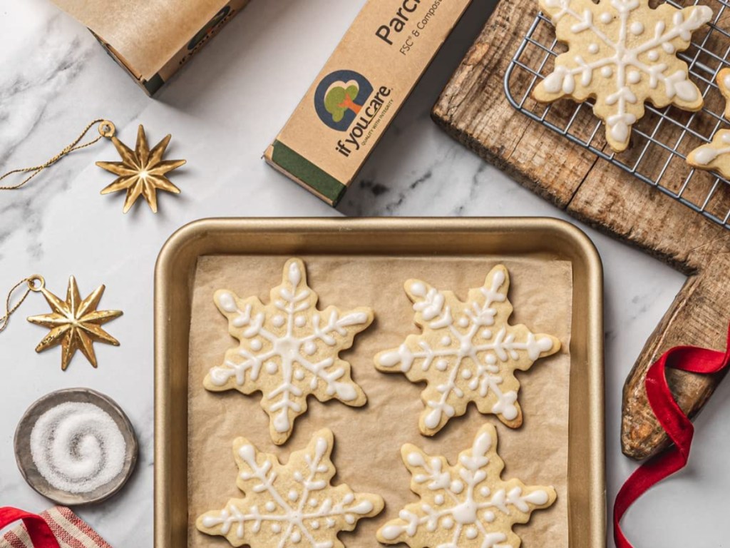 Cookies on If you Care Parchment Paper