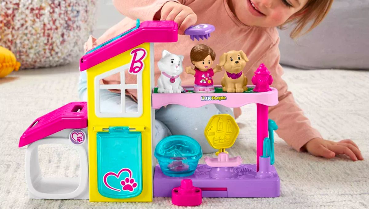 Fisher-Price Little People Barbie Play and Care Pet Spa Playset