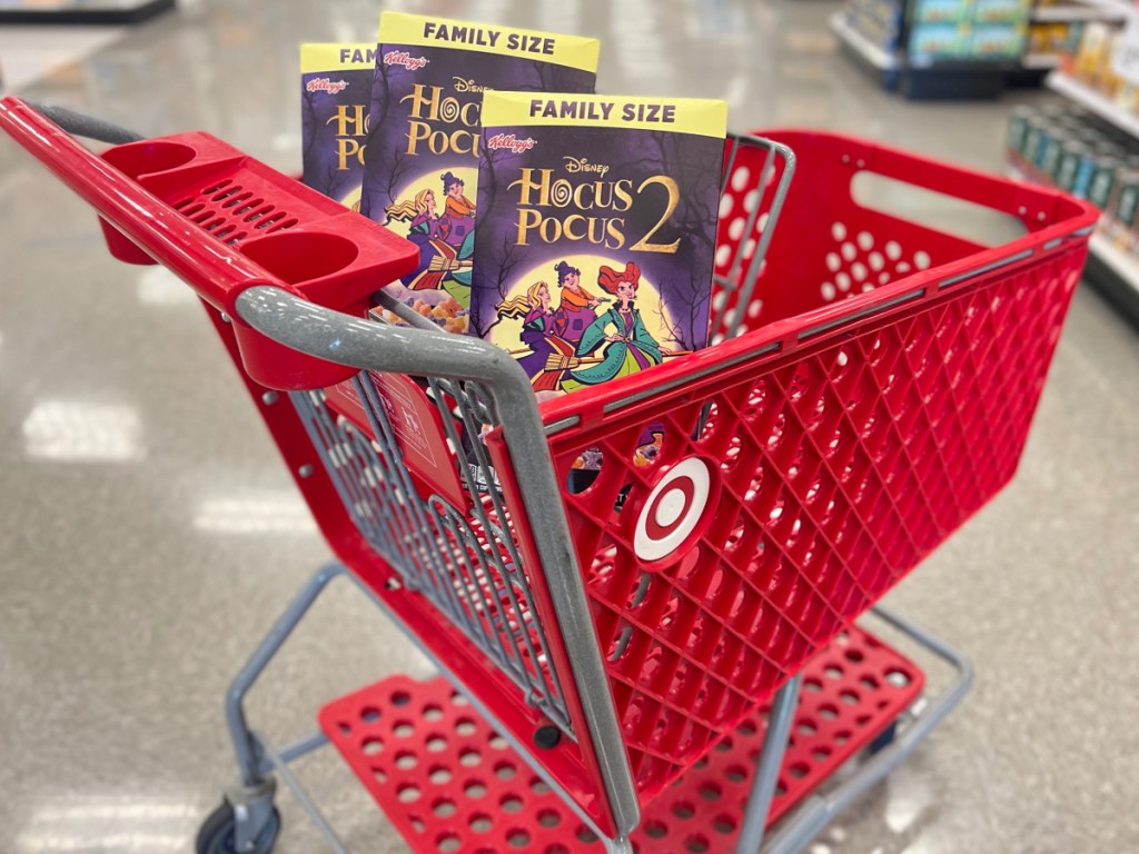 Hocus Pocus 2 cereal in target cart