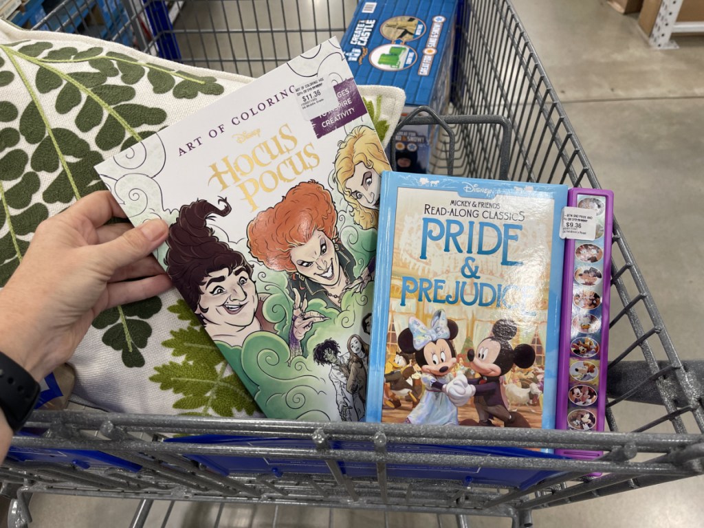 Hocus Pocus Coloring Book in cart at Sam's Club