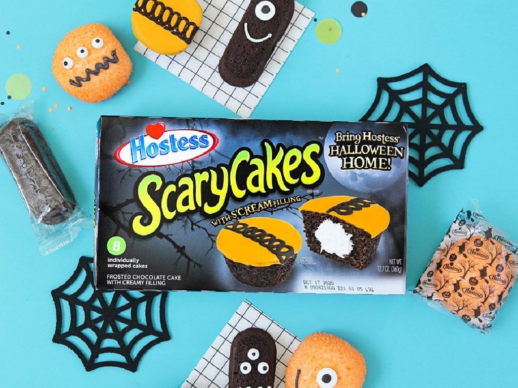 Hostess Halloween chocolate cakes