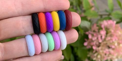 Silicone Wedding Bands 6-Pack Only $10.88 Shipped (Regularly $25)