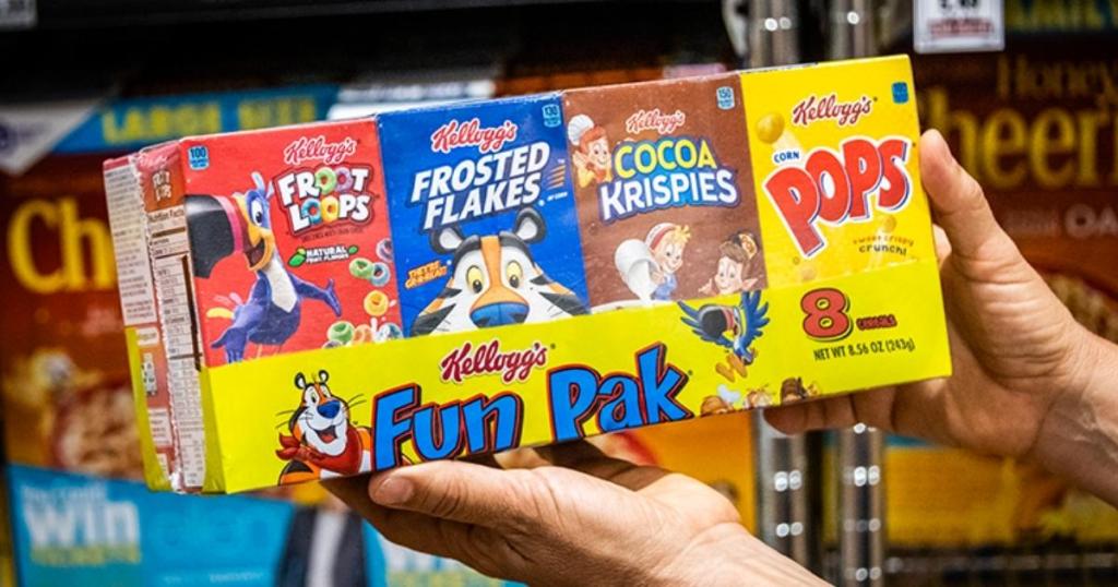 Kellogg's Fun Pak Cereal 8-Pack