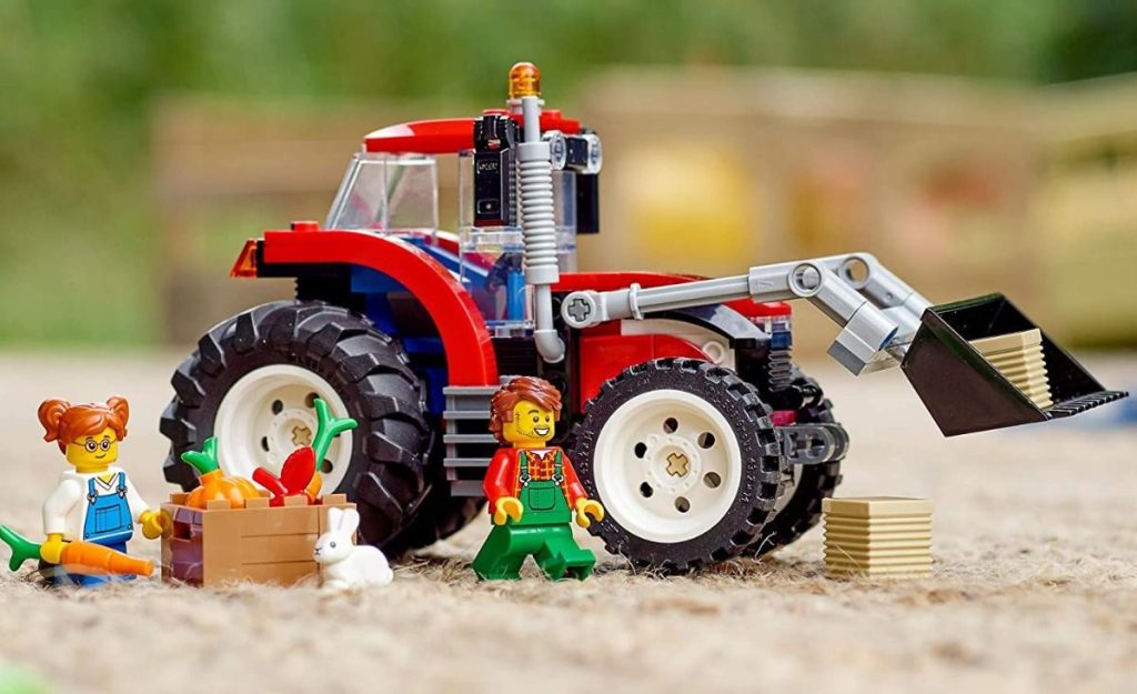 LEGO tractor