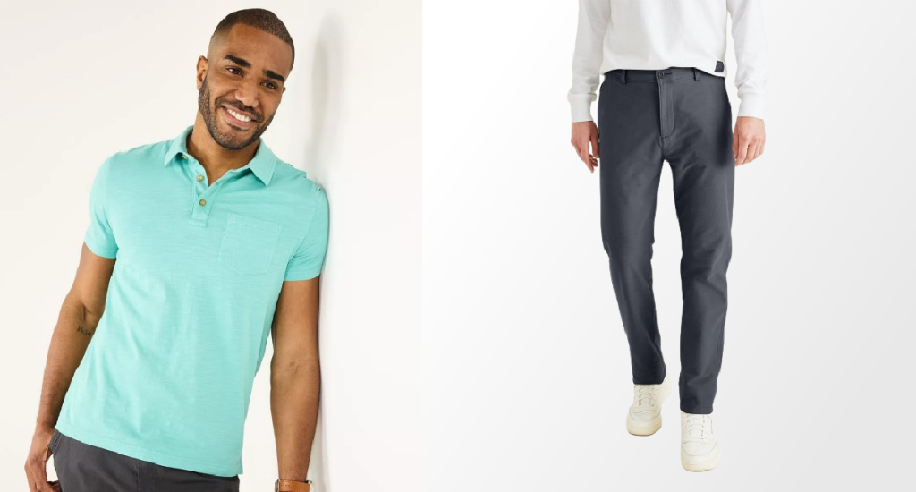 Mens Clearance Clothing at Kohls - Polo Shirt and Chino Pants 