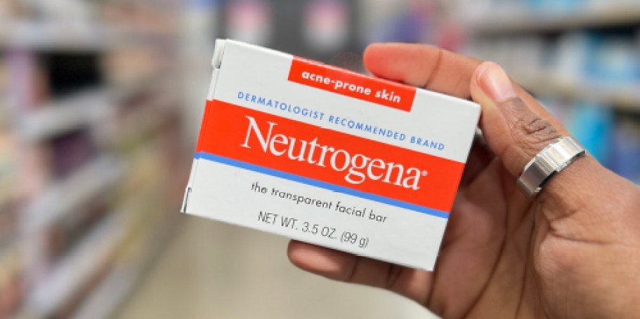 TWO Neutrogena Facial Bars Just $4 Shipped on Amazon