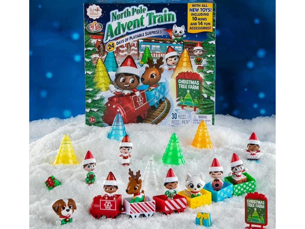 The Elf on the Shelf North Pole Advent Train