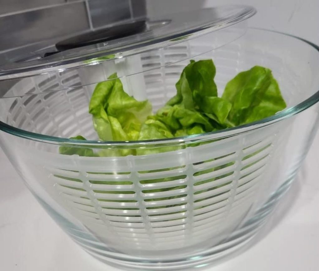 OXO Glass Salad Spinner