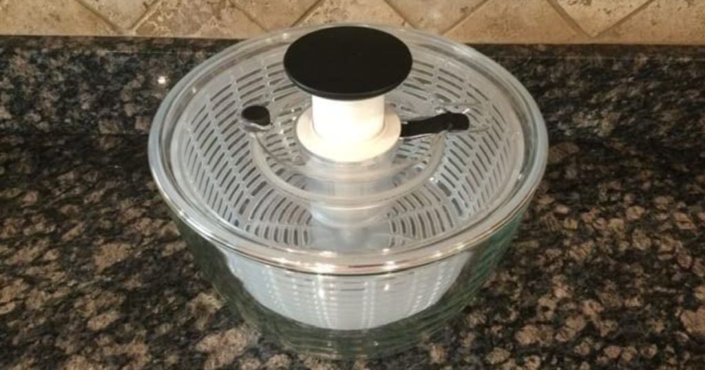 OXO salad spinner