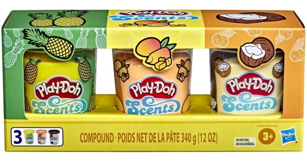 Play-Doh Scents 3-Pack Tropical Fruit Scented