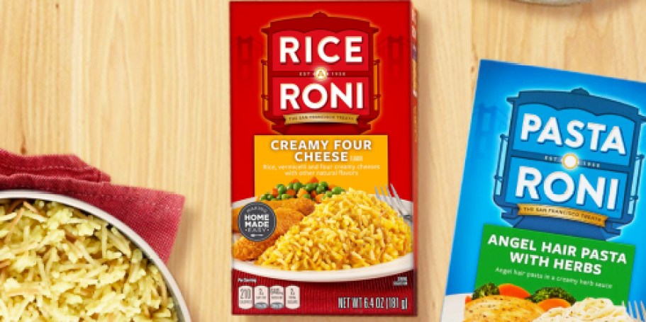 Rice-A-Roni 12-Pack Only $11.40 Shipped on Amazon (Regularly $18)