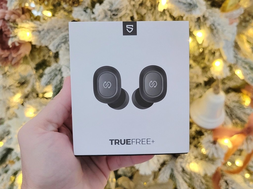 SoundPEATS True Wireless Bluetooth Earbuds in Black or White