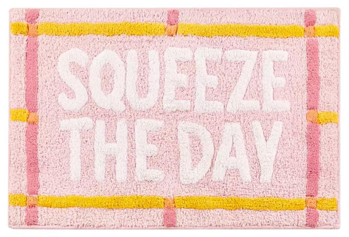 Whim by Martha Stewart "Squeeze the Day" Reversible 20" x 30" Bath Rug