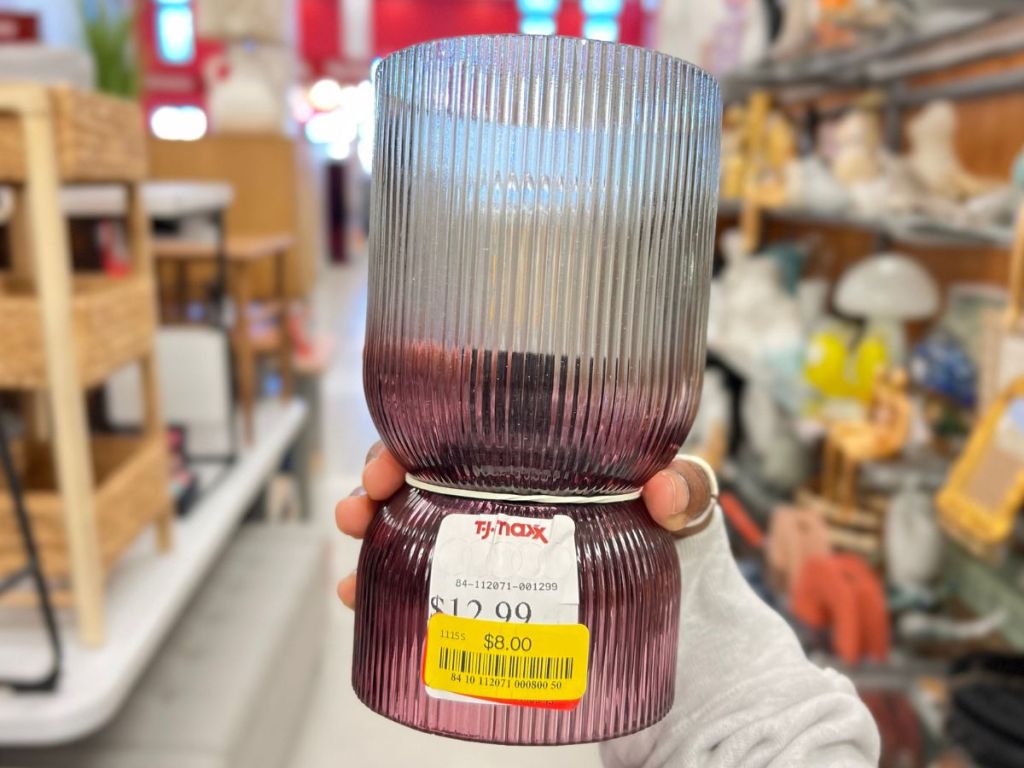 TJ Maxx Purple Lamp