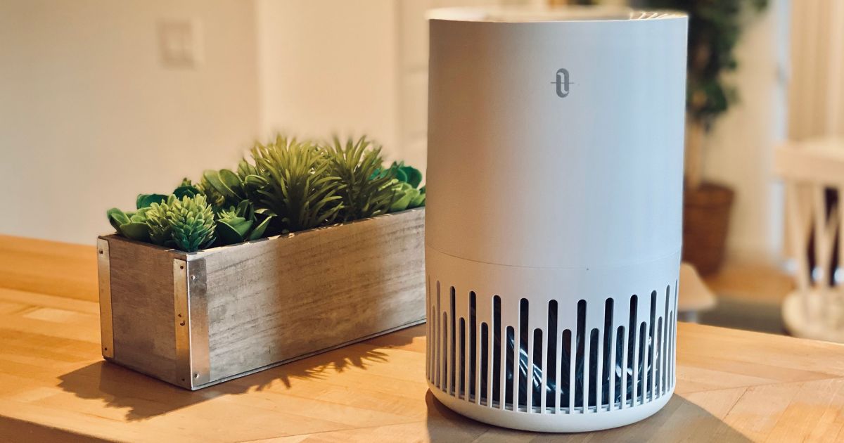 Taotronics air purifier on table