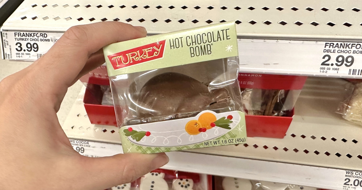 Frankford Turkey Shaped Hot Chocolate Bombs