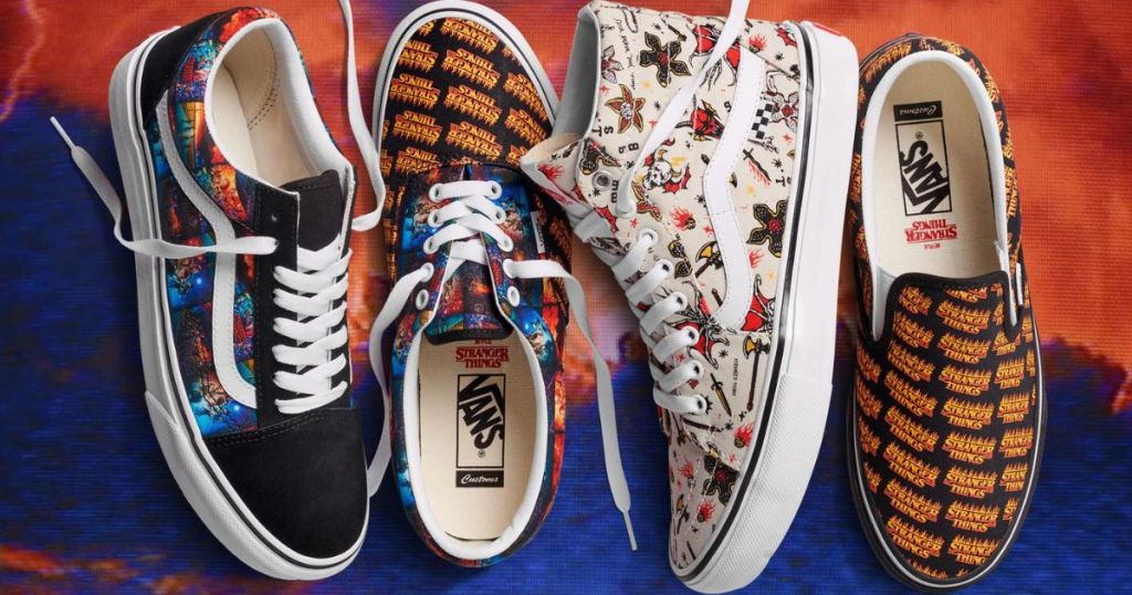 Stranger Things Vans shoes