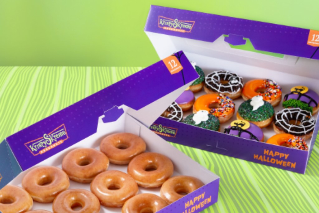 2 dozen Halloween doughnuts