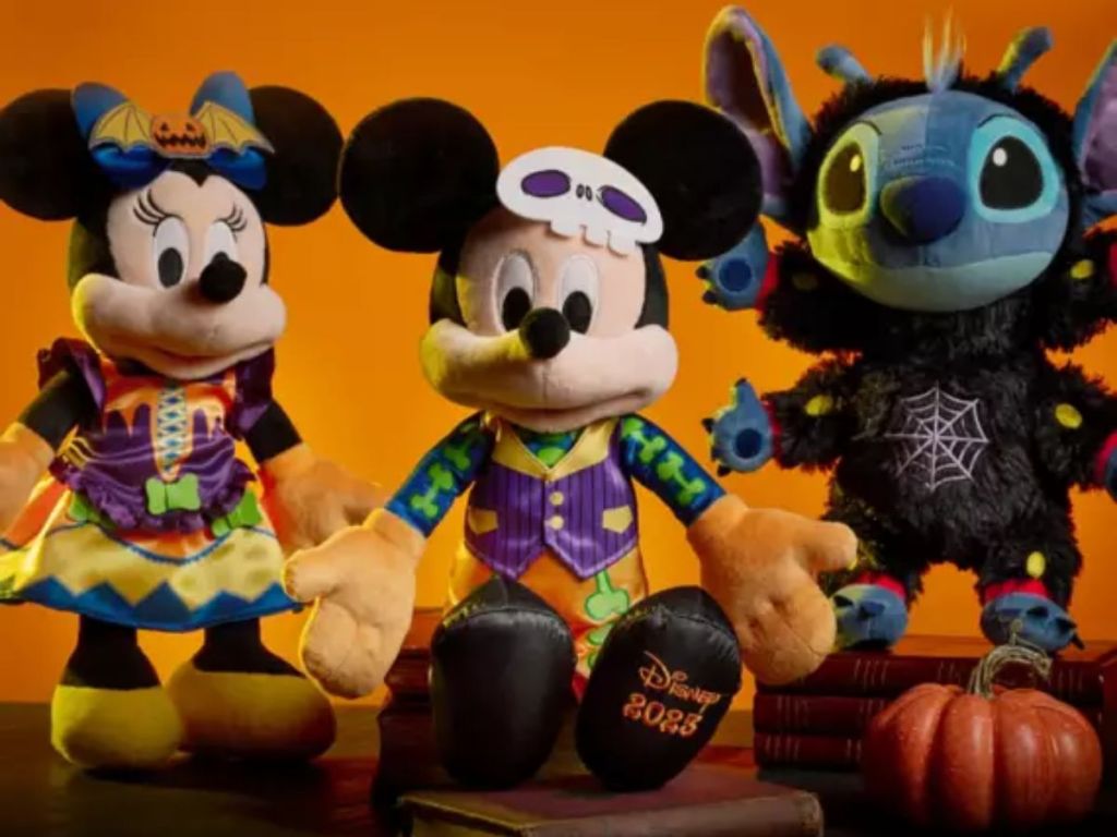 Disney 2023 Halloween Collection - Mickey, Minnie, Stitch Halloween Plushes